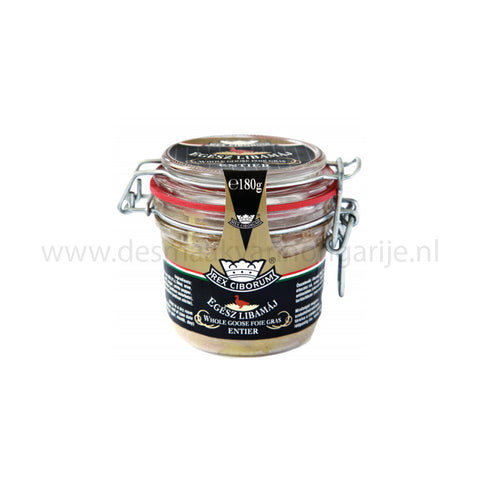 Ganzenlever heel tokaj aszu glas 180 g